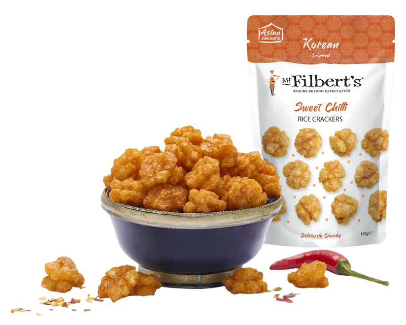 Mr Filberts Sweet Chilli Rice Crackers 150g