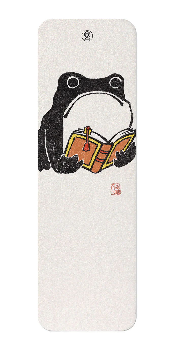 Book Reading Ezen Frog Bookmark