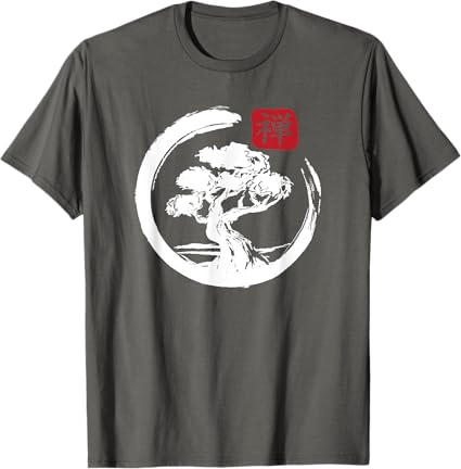 Japanese Zen Bonsai Tree T-Shirt