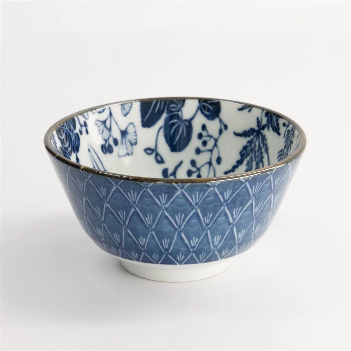 Flora Japonica Rice Bowl 12x6cm 300ml Crane