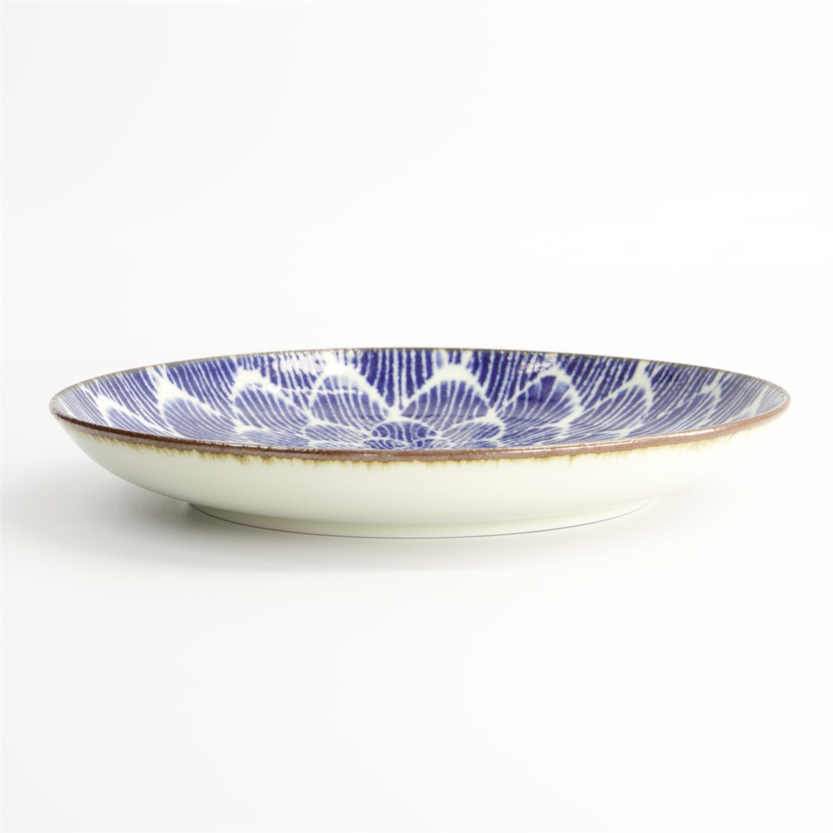Ohuke Dahlia Round Plate 21.5x3cm