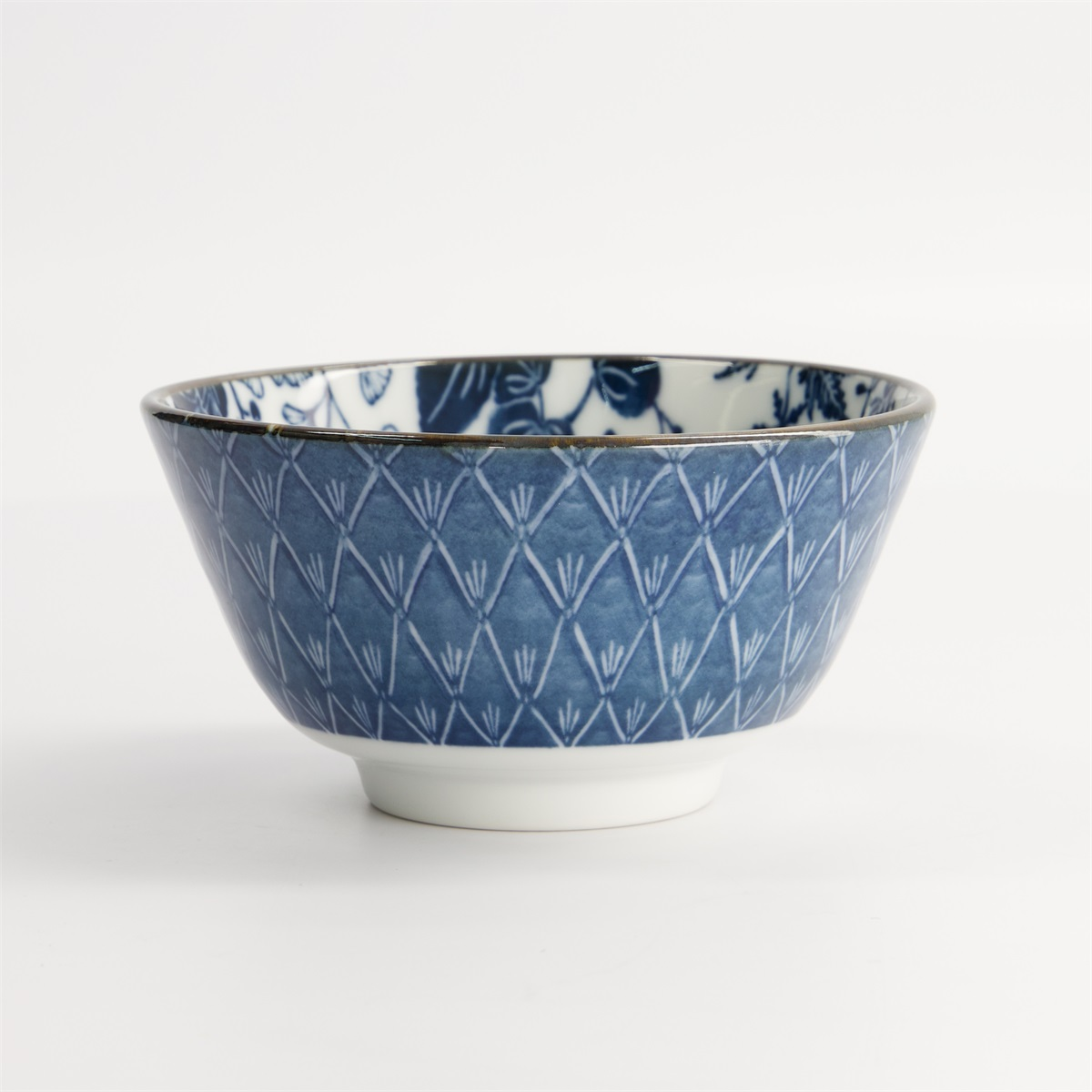 Flora Japonica Rice Bowl 12x6cm 300ml Crane