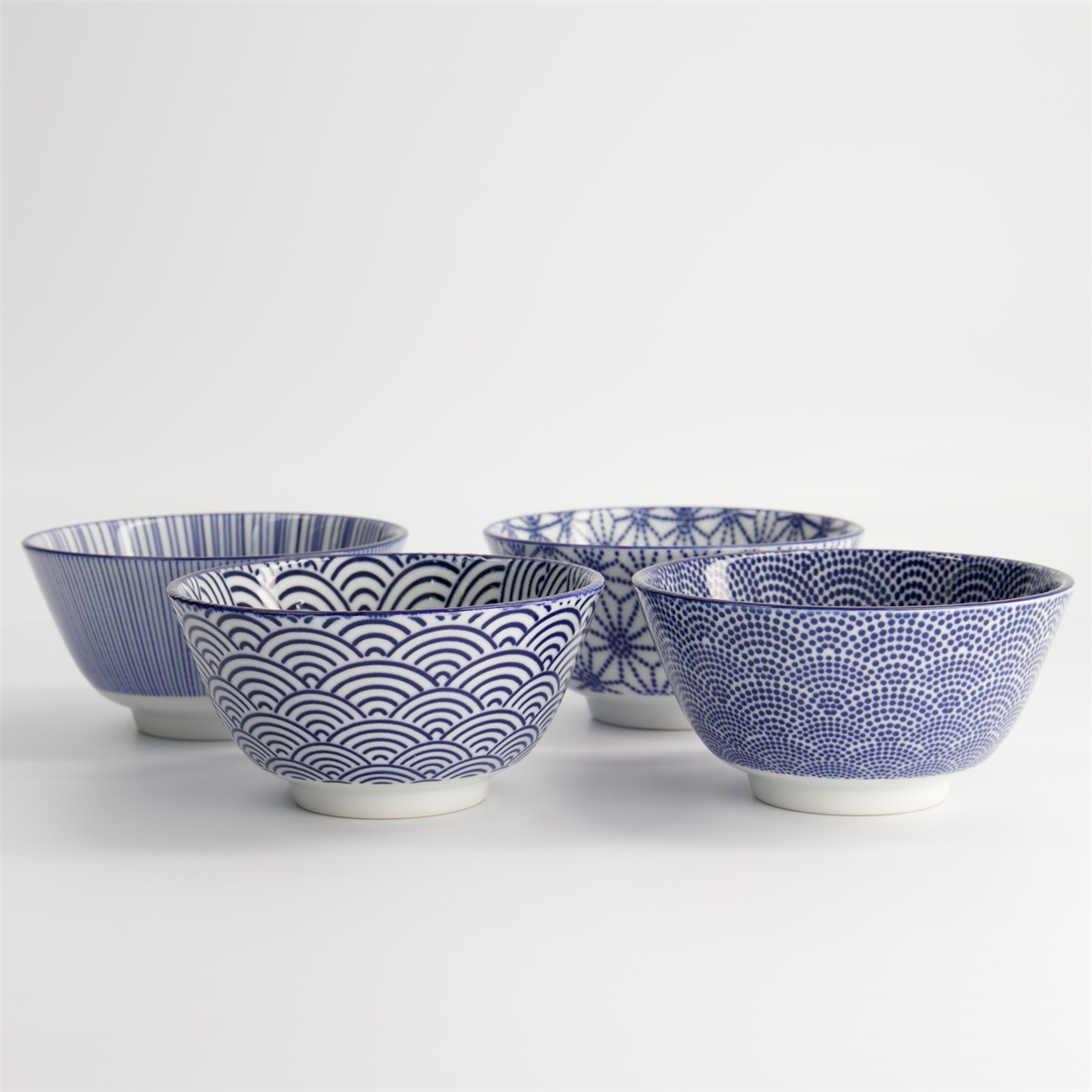 Nippon Blue Rice Bowl Giftset 4pcs