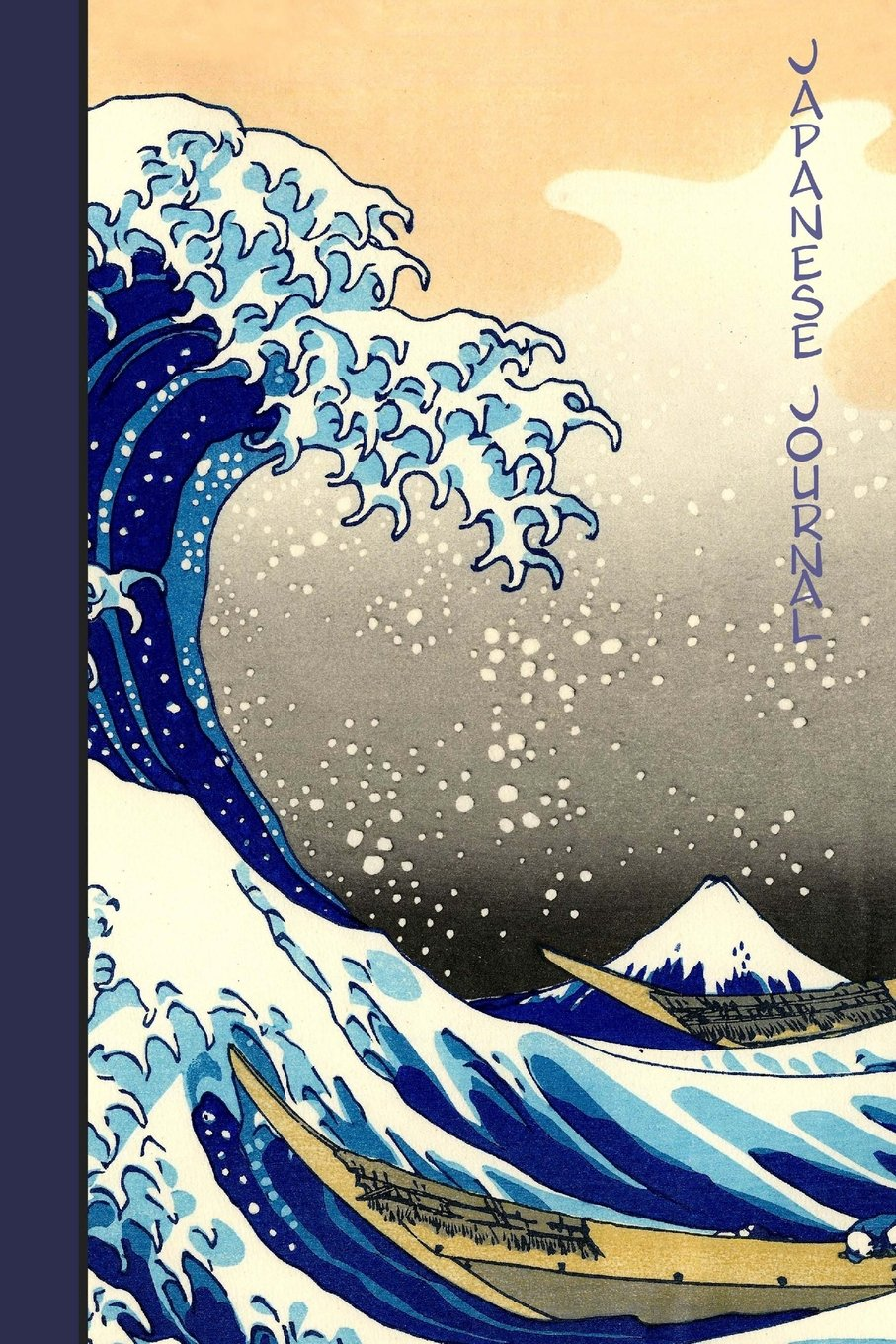 Japanese Journal The Great Wave off Kanagawa by Hokusai