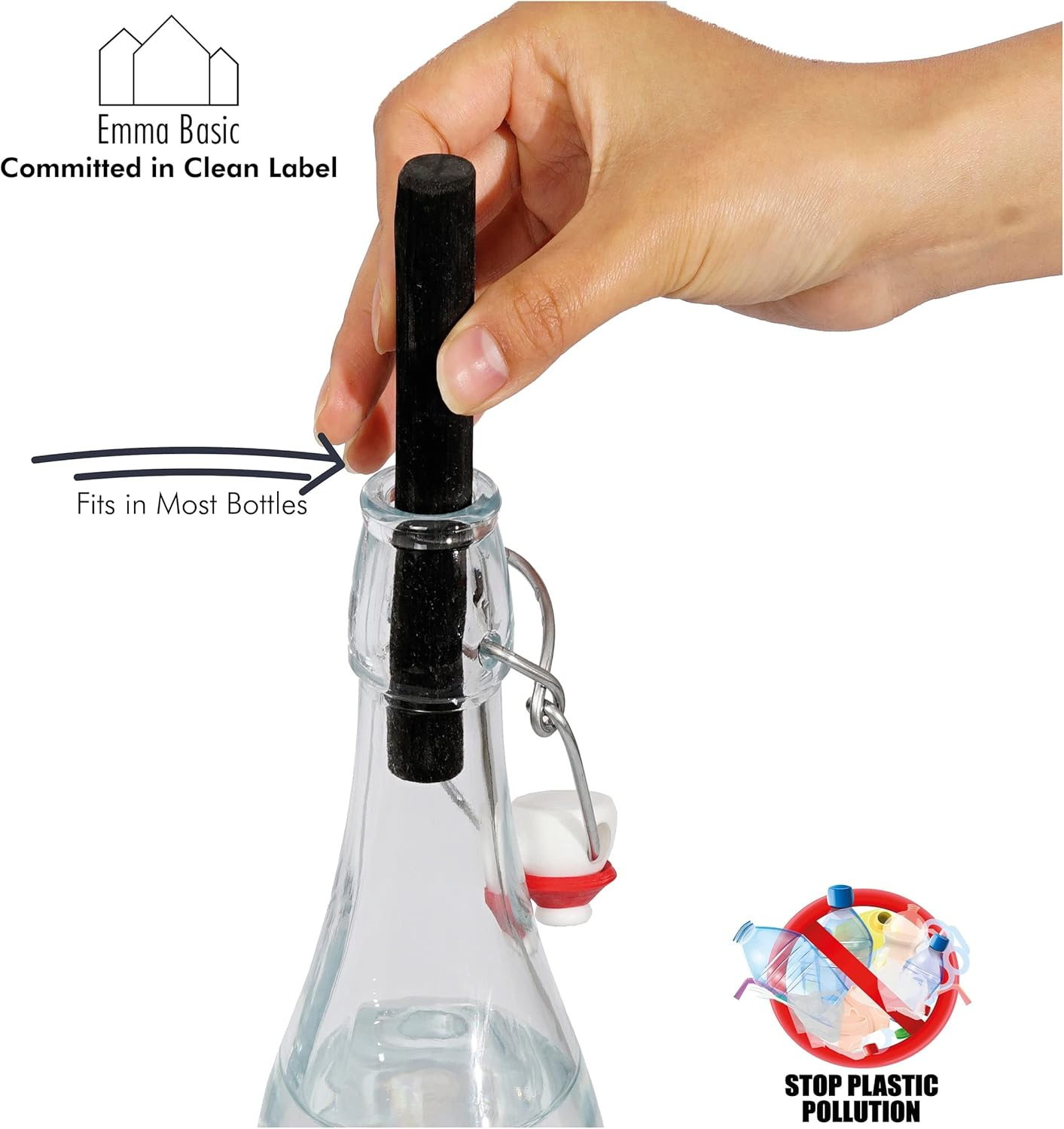 Emma Basic Binchotan Charcoal Water Filter 1 Pc