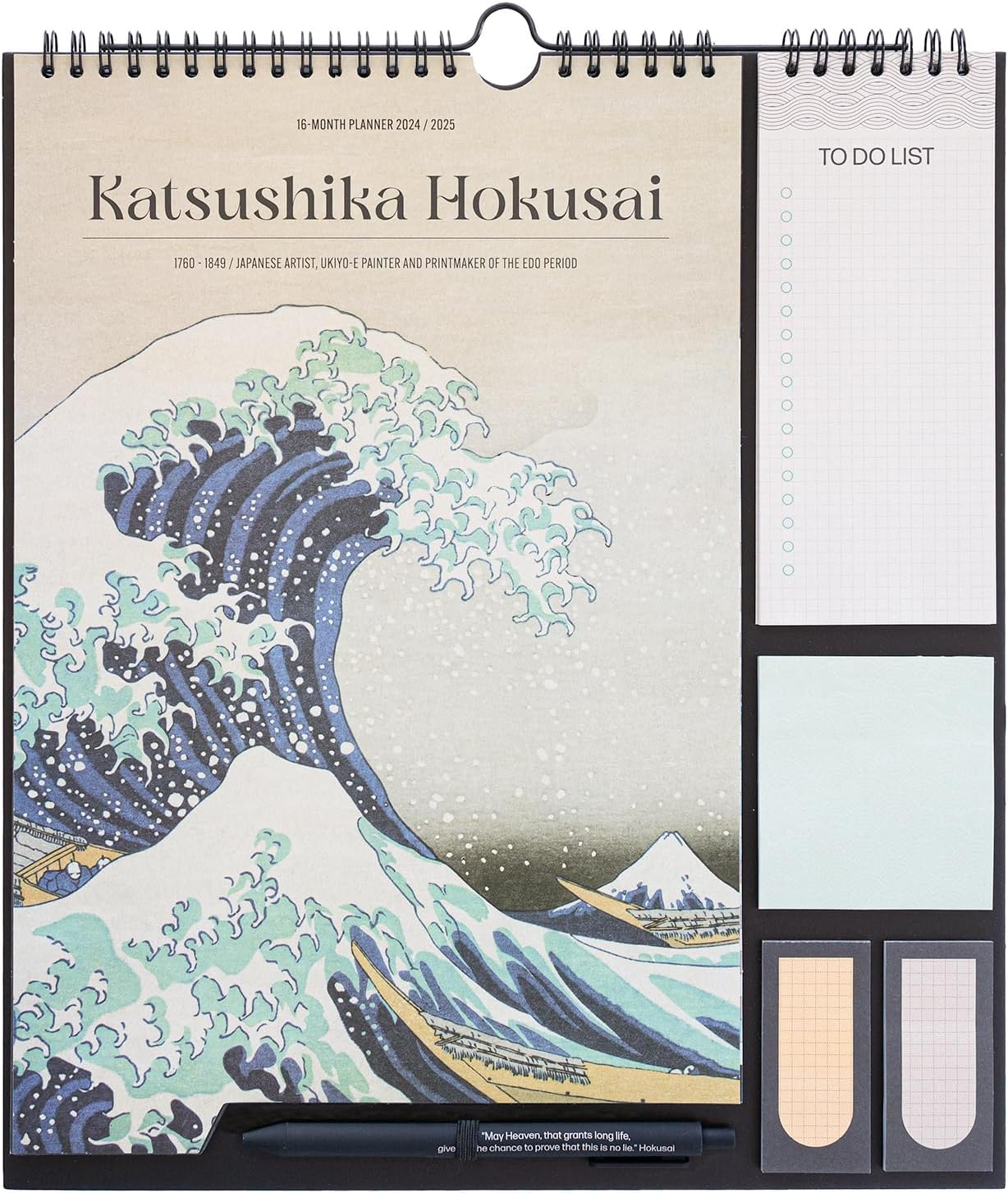 Hokusai Wall Planner 2025