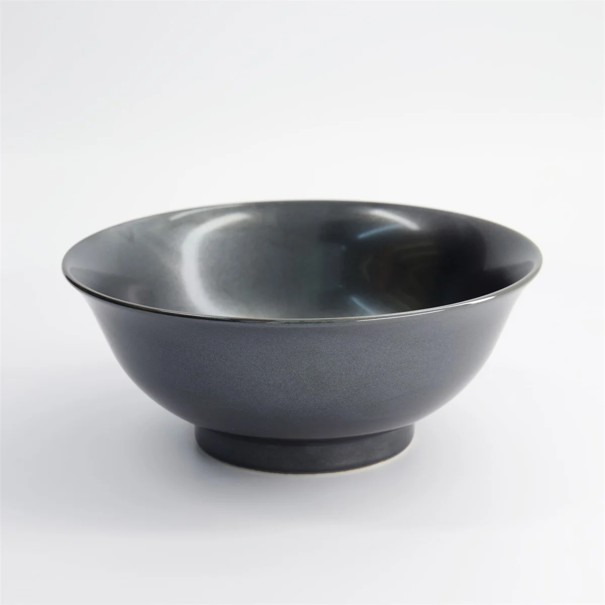 Tetsu Kessho Black Ramen Bowl 21x8.7cm 1350ml 15473