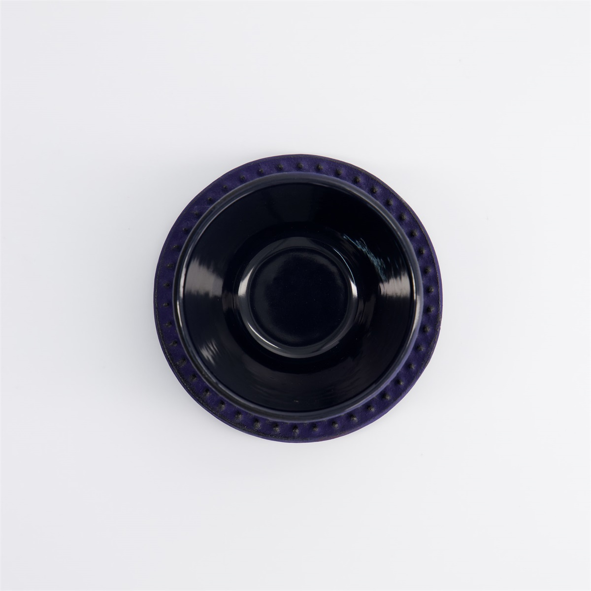 WY Cup Iron+plate 7x5.5cm 120ml 9909 Arare CUPADB BLUE
