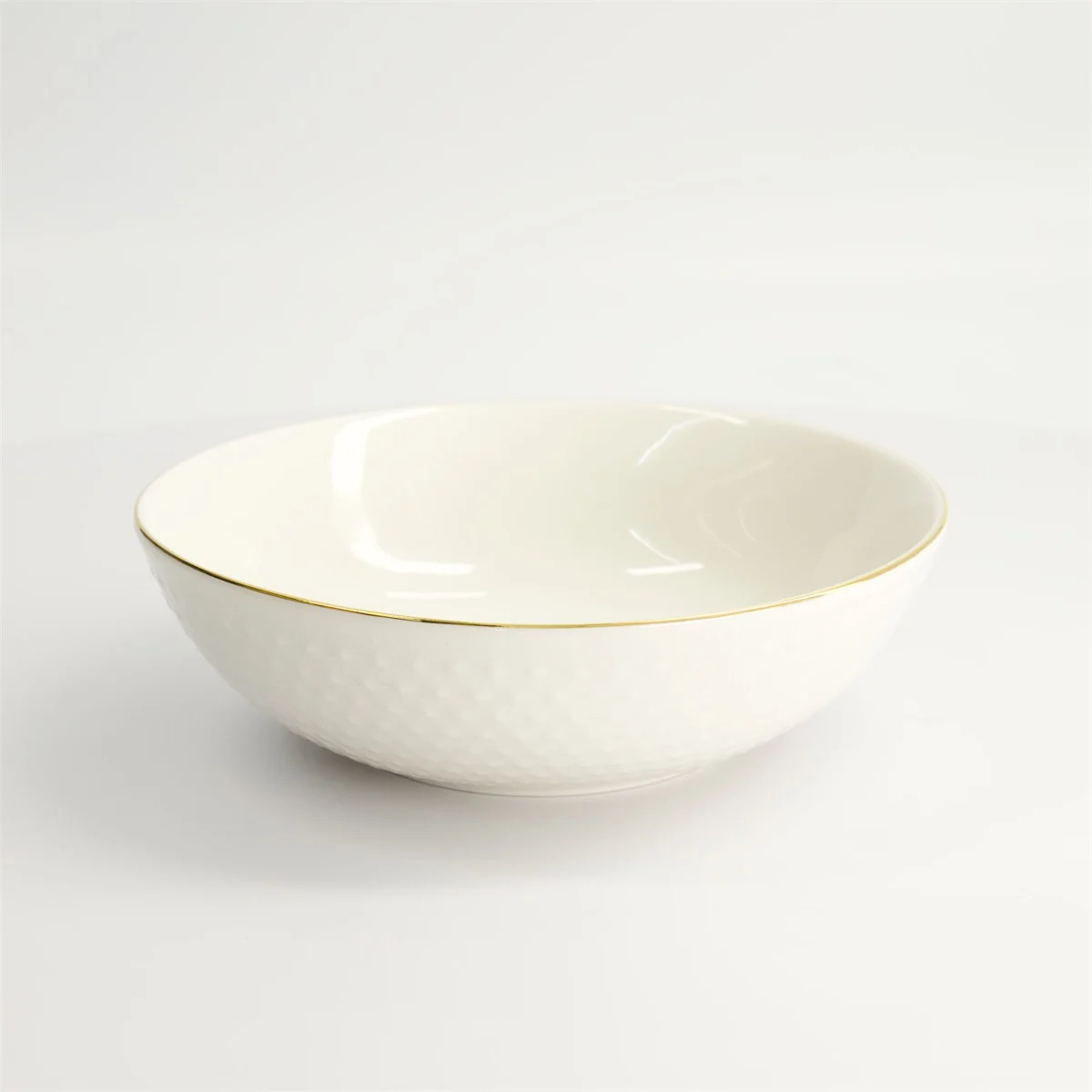 Nippon White Gold Rim Bowl 1100ml