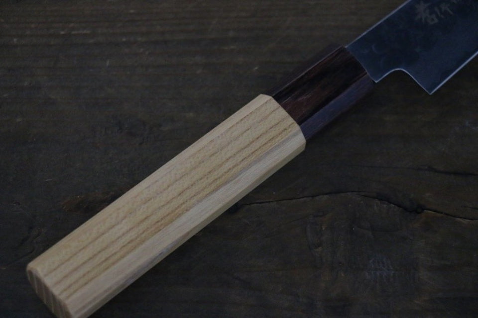 SAKAI TAKAYUKI VG10 33 LAYER DAMASCUS PETTY KNIFE 150MM WITH AMERICAN CHERRY HANDLE