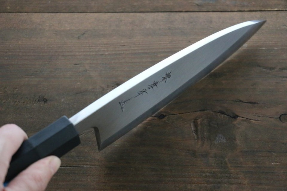 SAKAI TAKAYUKI MOLYBDENUM DEBA JAPANESE CHEF KNIFE WITH POLYMER HANDLE (150mm)