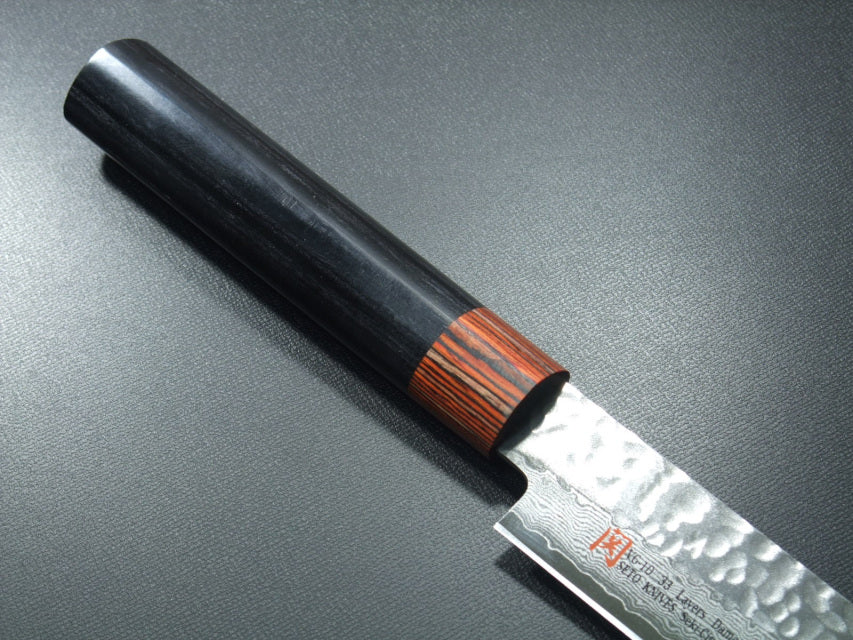 SETO ISEYA I-7 33 Layered Hammered Damascus Sashimi/Yanagiba Kitchen Knife With VG10 Core 210mm