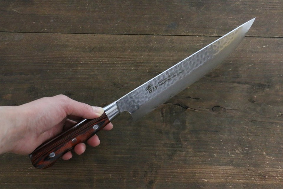 SAKAI TAKAYUKI VG10 33 LAYER DAMASCUS BUTCHER KNIFE JAPANESE CHEF KNIFE 210MM