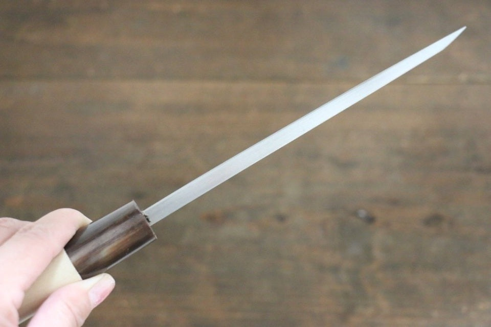 SAKAI TAKAYUKI KASUMITOGI WHITE STEEL DEBA JAPANESE CHEF'S KNIFE - 165mm