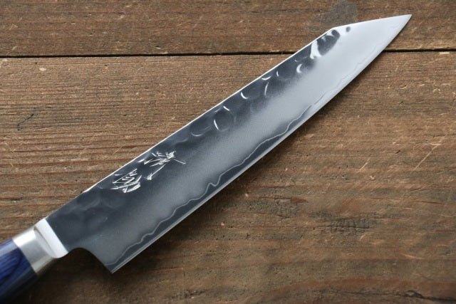 SEISUKE AUS10 HAMMERED KIRITSUKE PETTY-UTILITY JAPANESE KNIFE 145MM