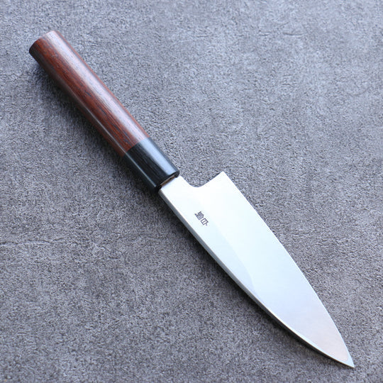 Seisuke White Steel Kasumitogi Funayuki Japanese Knife 150mm Rosewood Handle