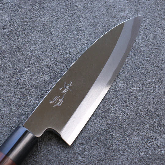 Seisuke White Steel Kasumitogi Funayuki Japanese Knife 150mm Rosewood Handle