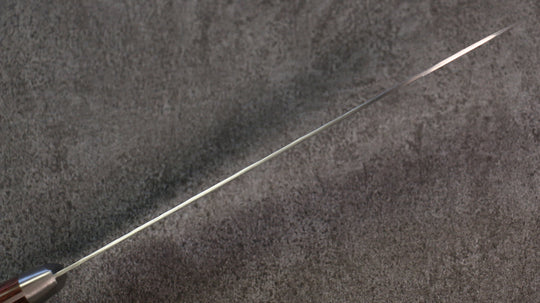 Seisuke Swedish Steel-stn Hammered Gyuto 210mm, Mahogany Handle