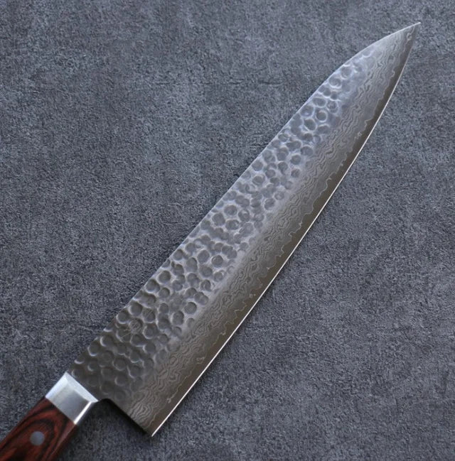 Seisuke VG10 17 Layer Damascus Gyuto 270mm Mahogany handle