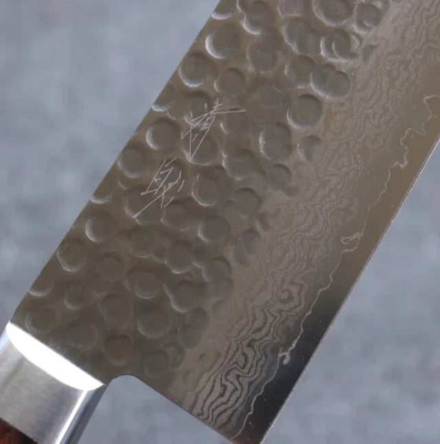 Seisuke VG10 17 Layer Damascus Gyuto 270mm Mahogany handle