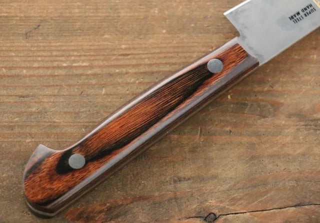 Iseya Molybdenum Petty-Utility 120mm Mahogany Handle