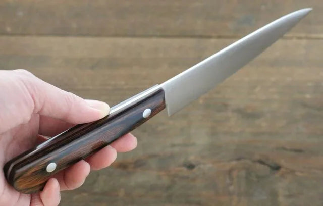 Iseya Molybdenum Petty-Utility 120mm Mahogany Handle