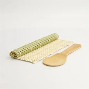 Sushi Mat With Rice Spatula