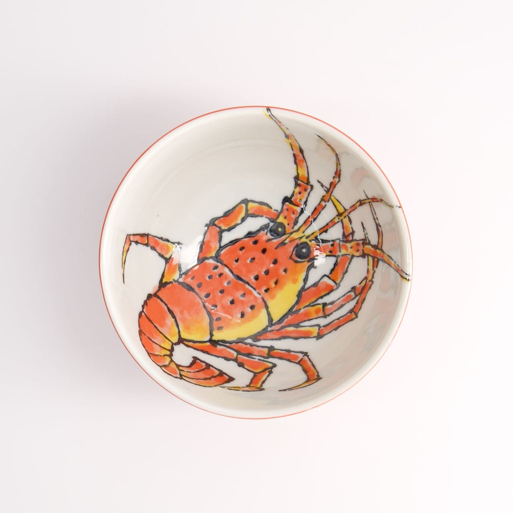 Seafood Bowl 13.2x7.3cm 500ml Lobster Red