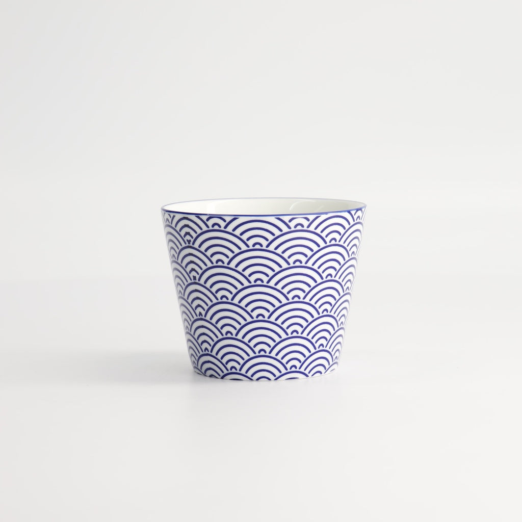 Nippon Blue Cup 8.3x6.5cm 180ml Wave