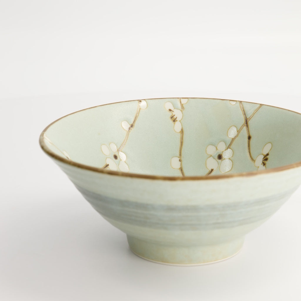 Green Soshun Bowl 17.8x7.3cm 600ml