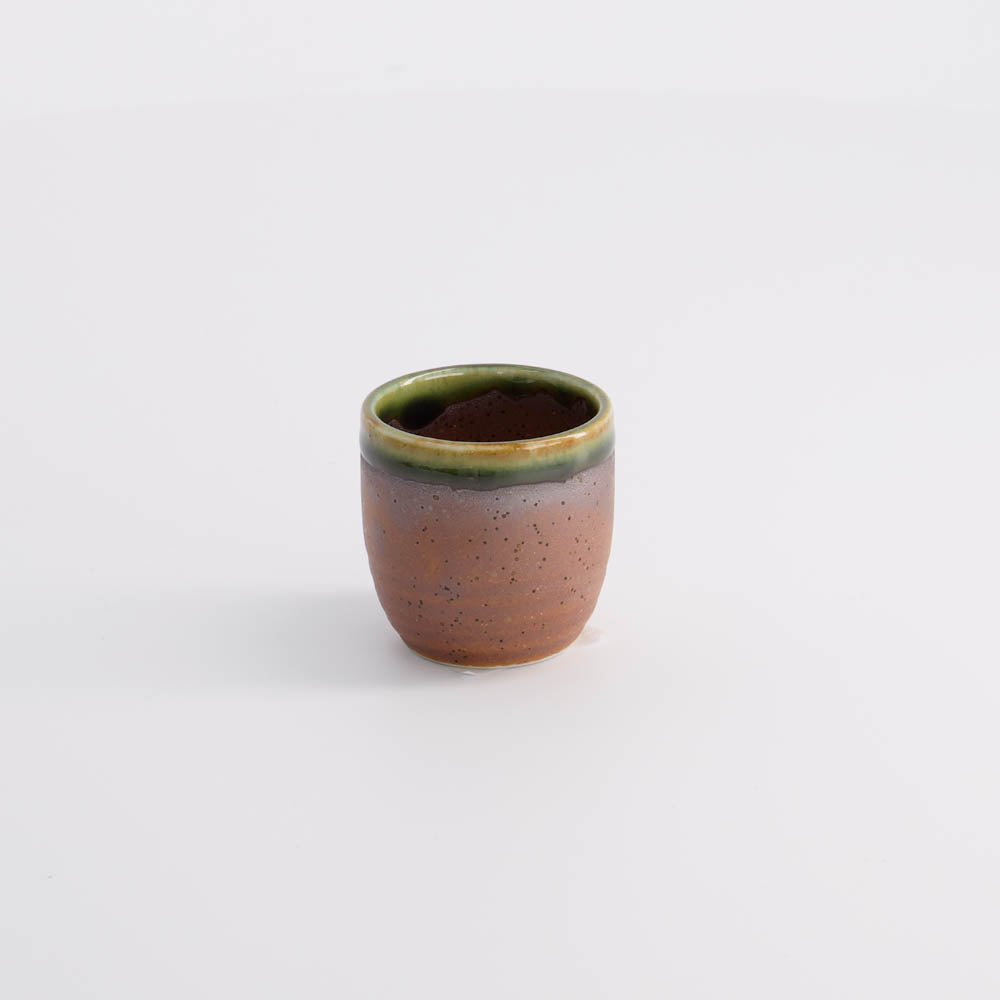 Sake Cup 4.5x4.5cm 50ml Iga Brown