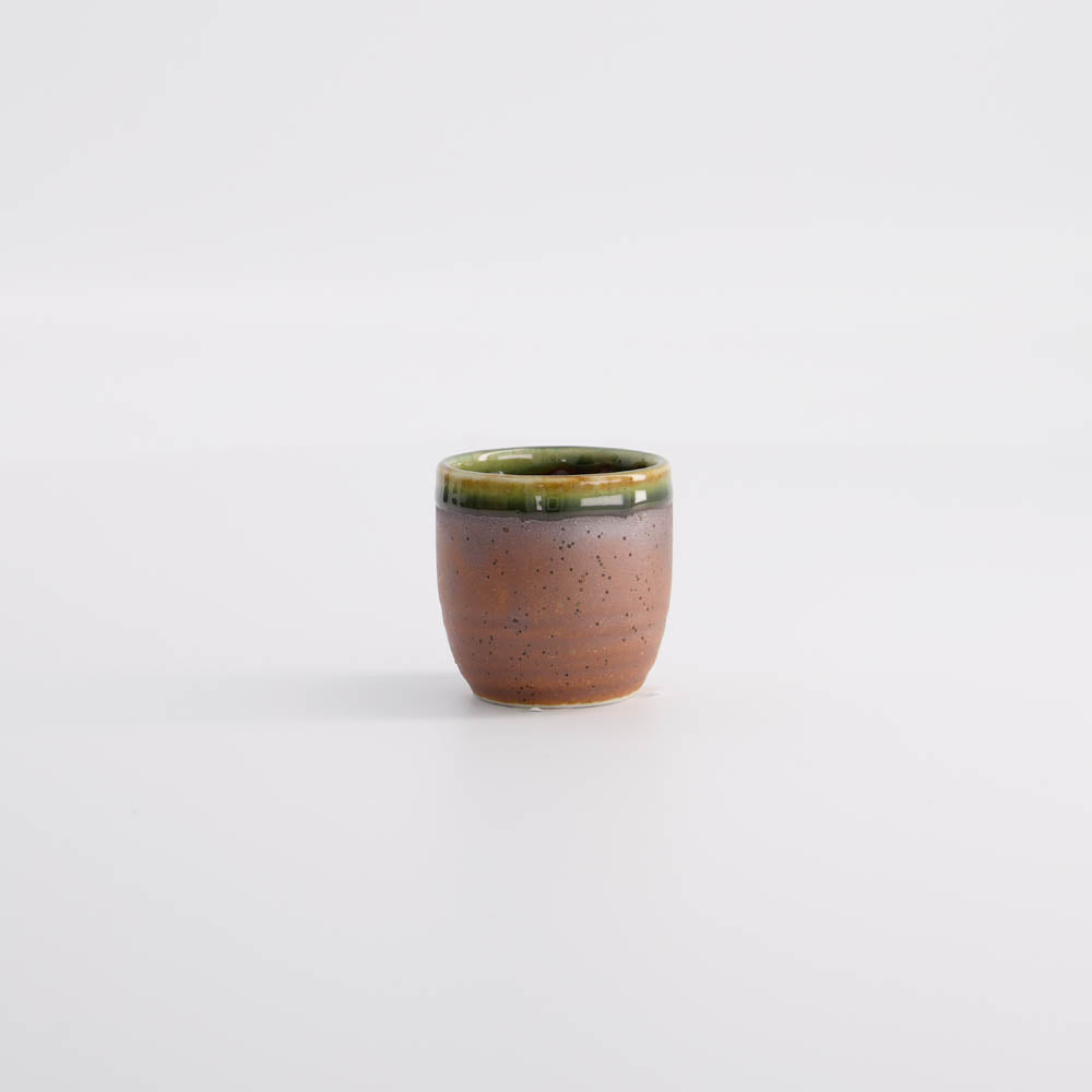Sake Cup 4.5x4.5cm 50ml Iga Brown