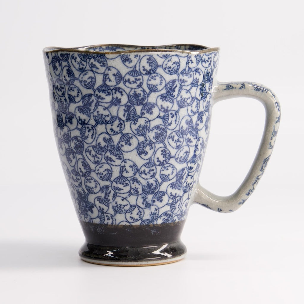 Fan mug blue/grey