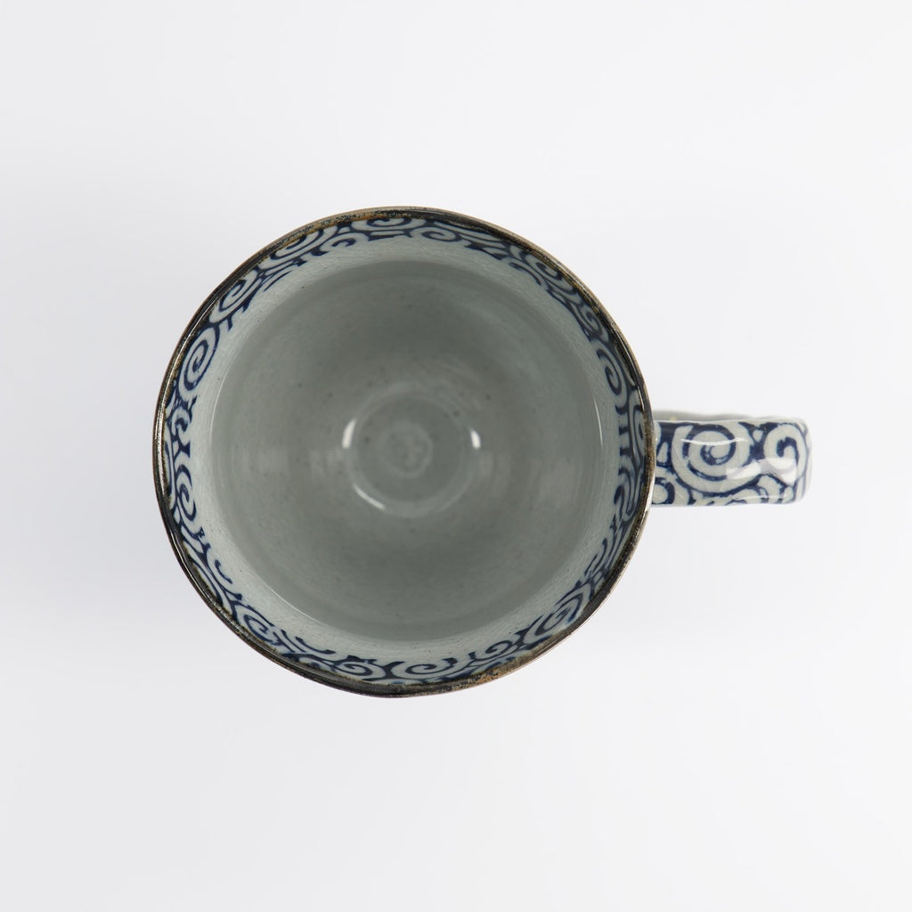 Circle Blue/Grey Mug