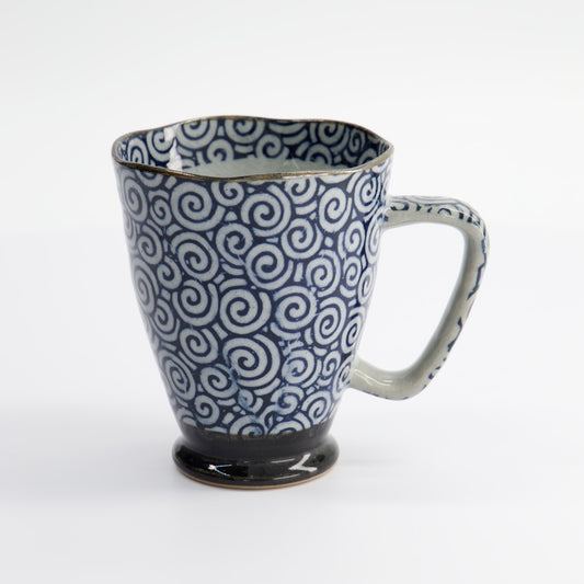 Circle Blue/Grey Mug