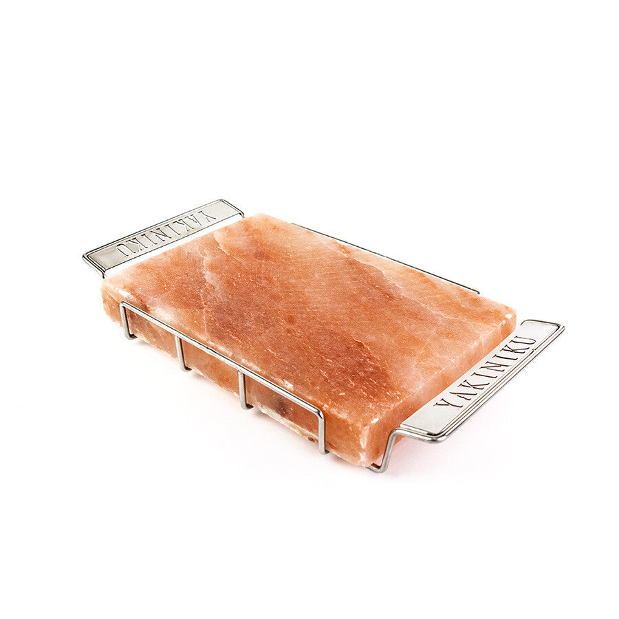 YAKINIKU Himalaya saltstone with holder / tray for BBQ