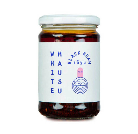 White Mausu Black Bean Rayu Chilli Oil 240g