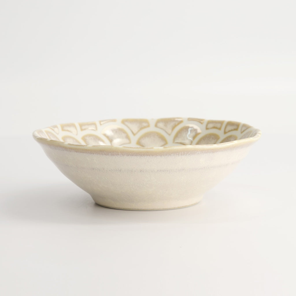 Titanium Matte Mermaid Design Bowl 14.5x4.4cm