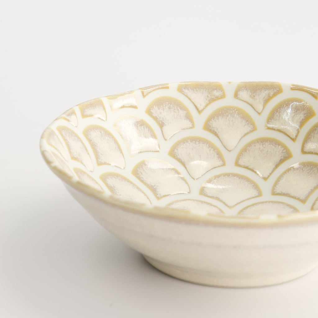 Titanium Matte Mermaid Design Bowl 14.5x4.4cm