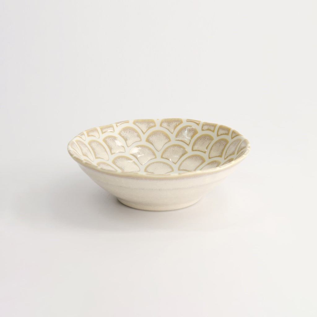 Titanium Matte Mermaid Design Bowl 14.5x4.4cm