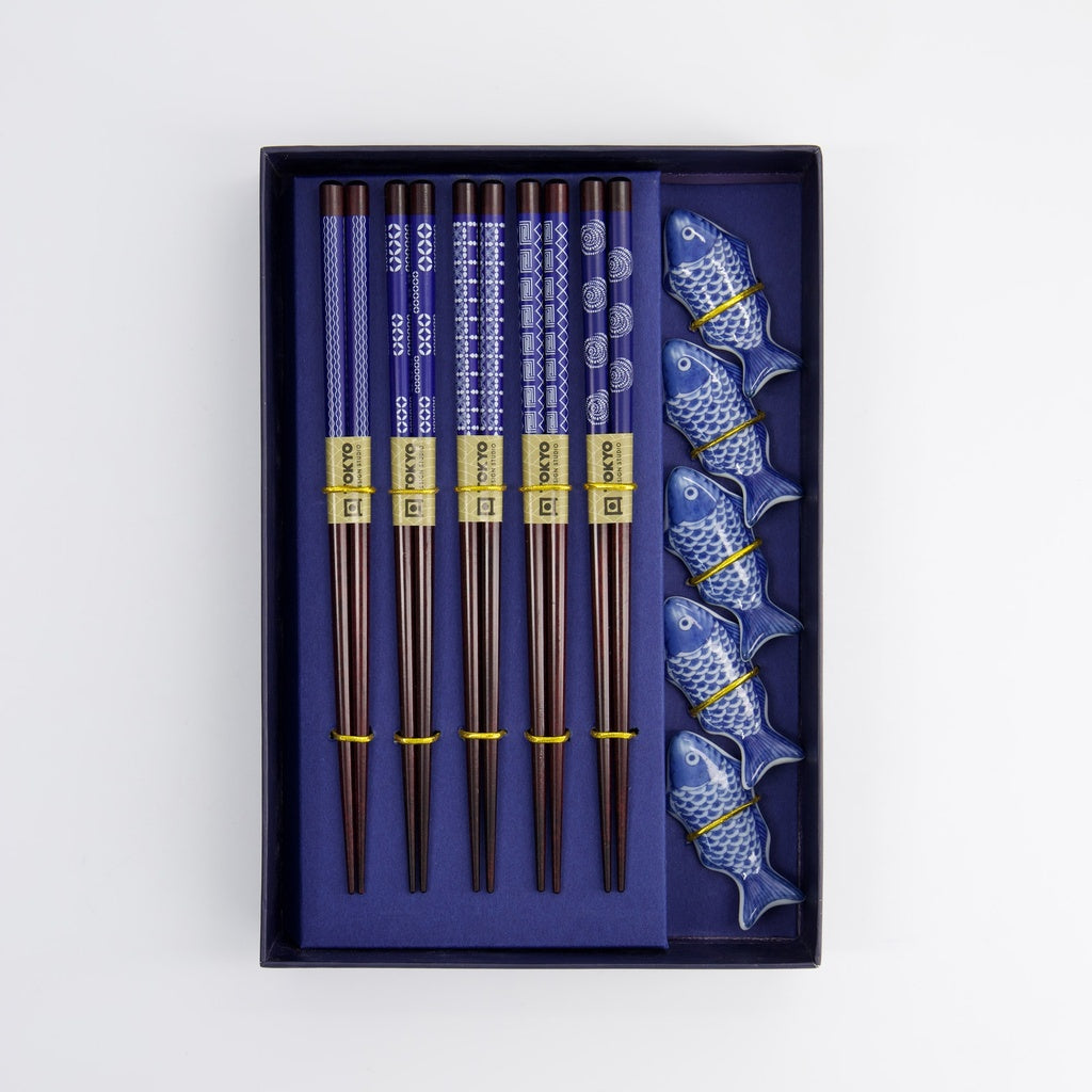 Chopstick Giftset/10 Fish