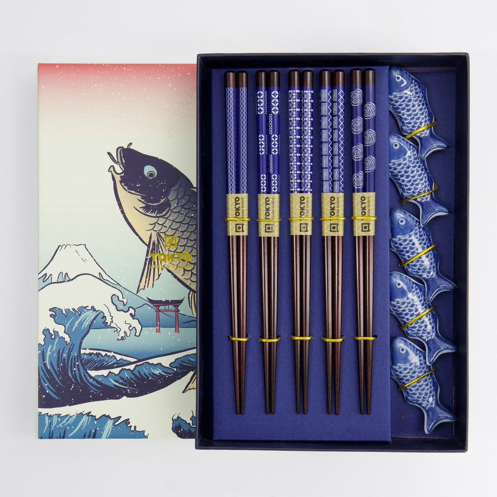 Chopstick Giftset/10 Fish