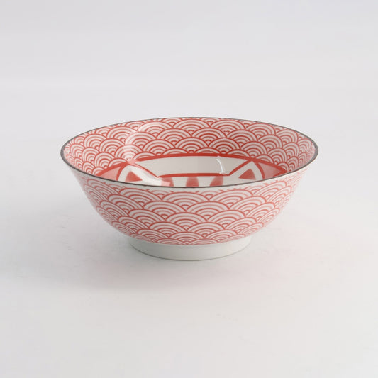 Kawaii Lucky Cat Neko Ramen Bowl Pink
