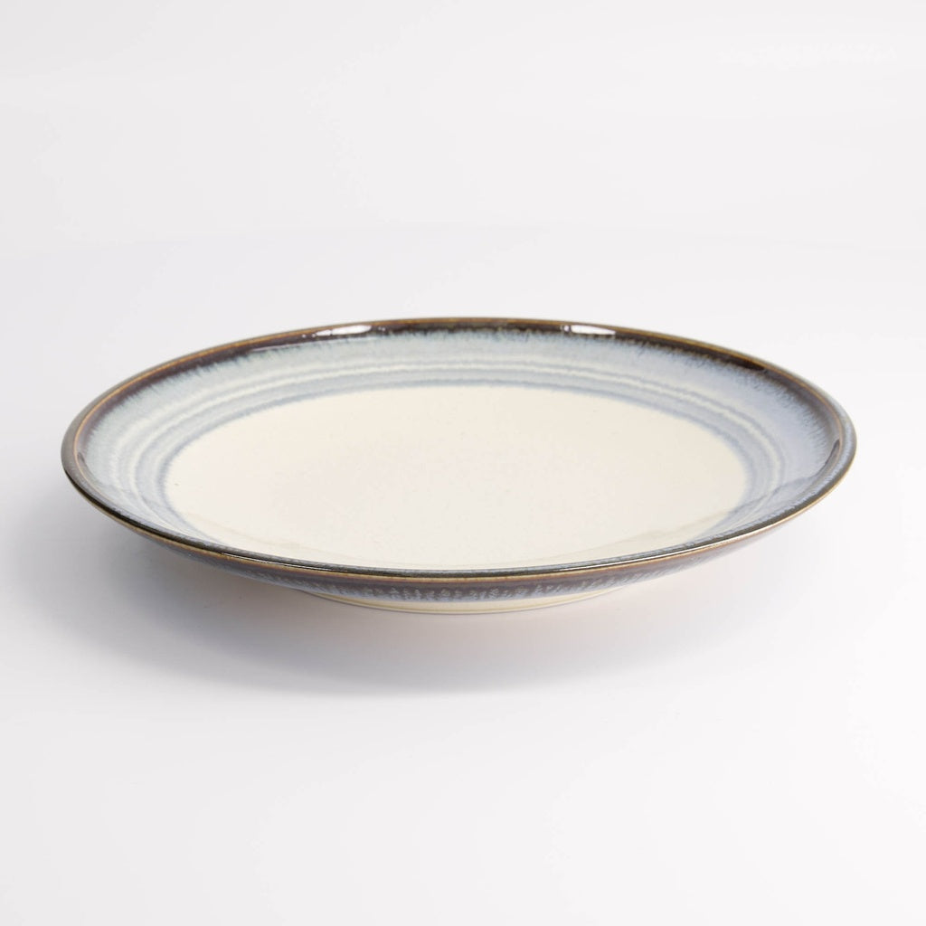 Unkai Round Plate 22.7x3.1cm White