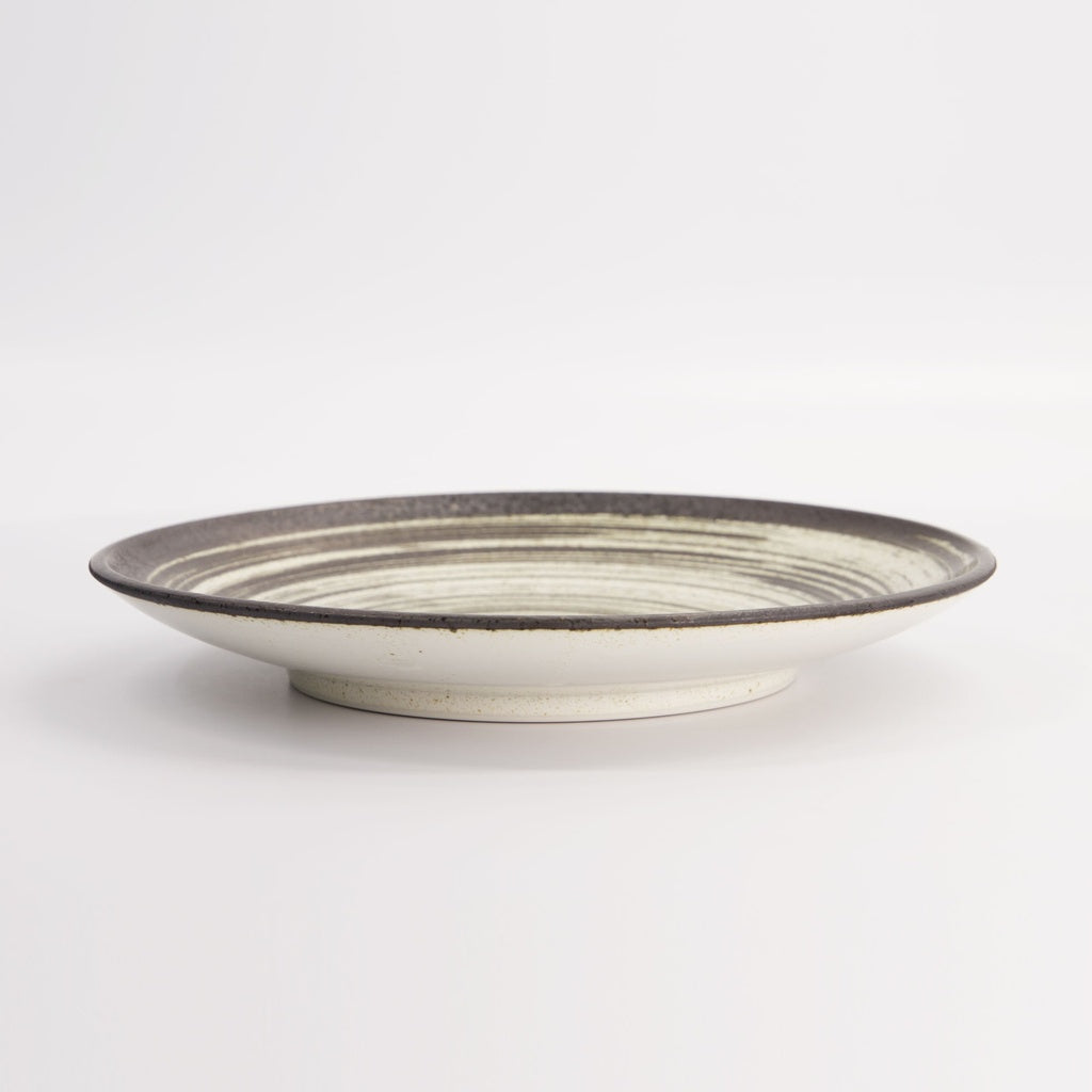Asashio Round Plate 22.7x3.1cm