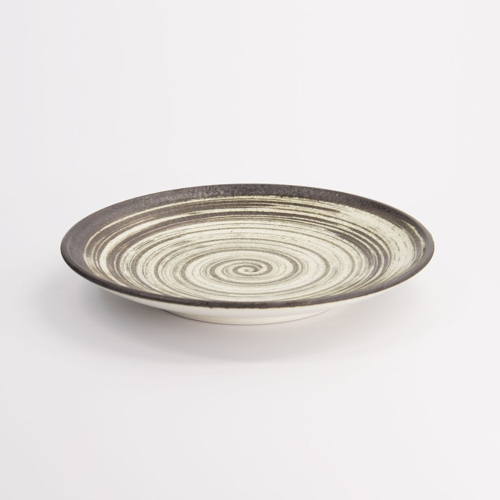 Asashio Round Plate 22.7x3.1cm