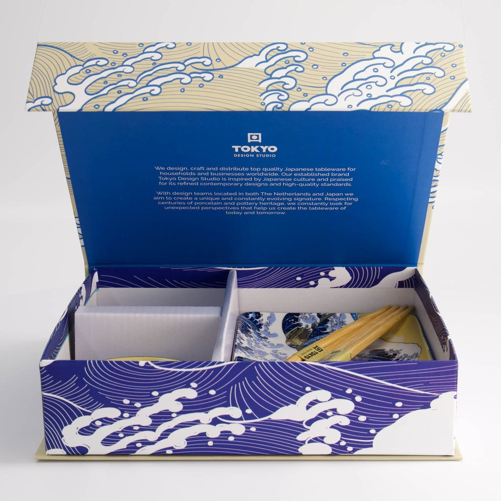 Kawaii Hokusai Sushi Giftset 6pcs