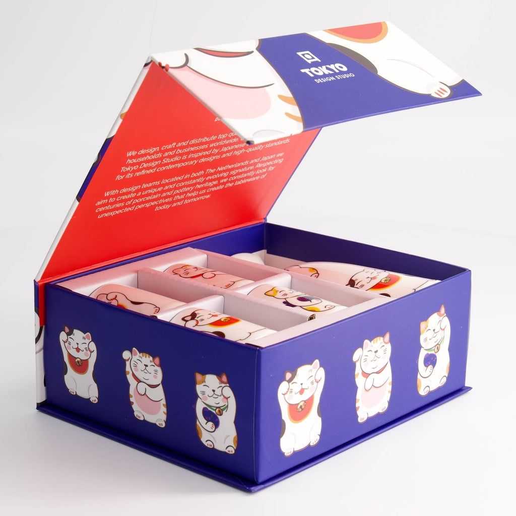 Kawaii Lucky Cat Sake Giftset