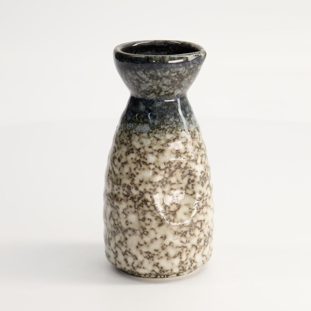 Tajimi Blue/White Sake Bottle