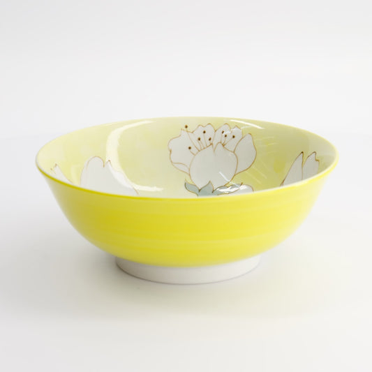Sakura Yellow Ramen Bowl 19.5x7.5cm